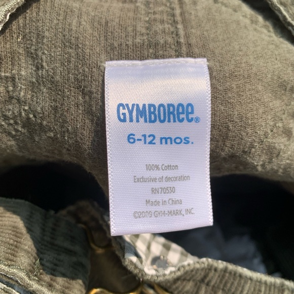 Gymboree Infant Puppy Dog Corduroy Overalls - Picture 5 of 5